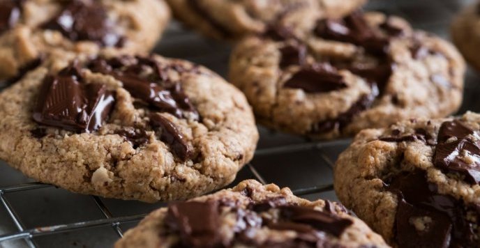 Galletas de chocolate con chispas